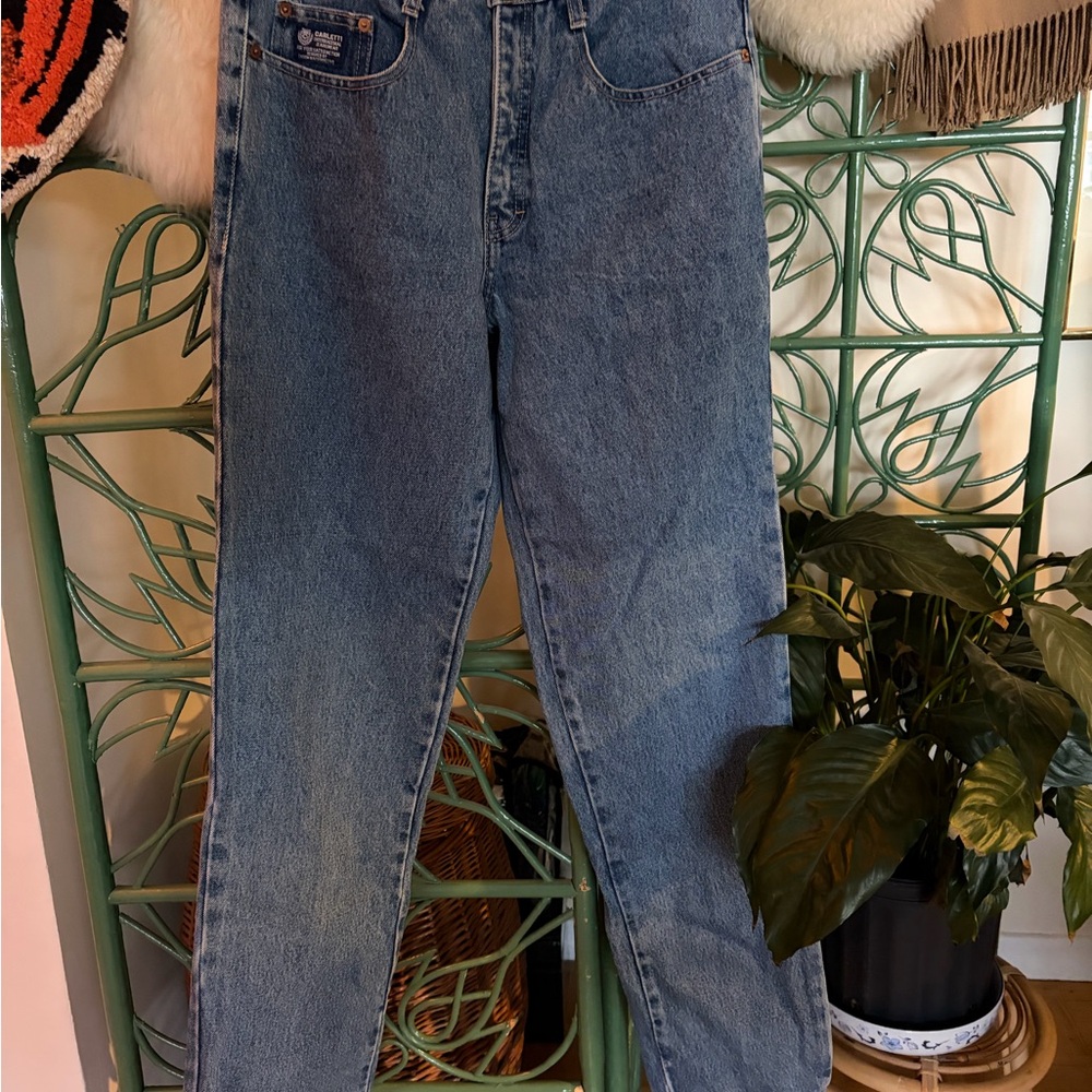 Never worn Vintage Carletti Made in Canada Straight Leg Jeans